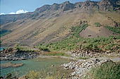 Nemrut Dagi, the dead volcano on the south shore of the lake Van